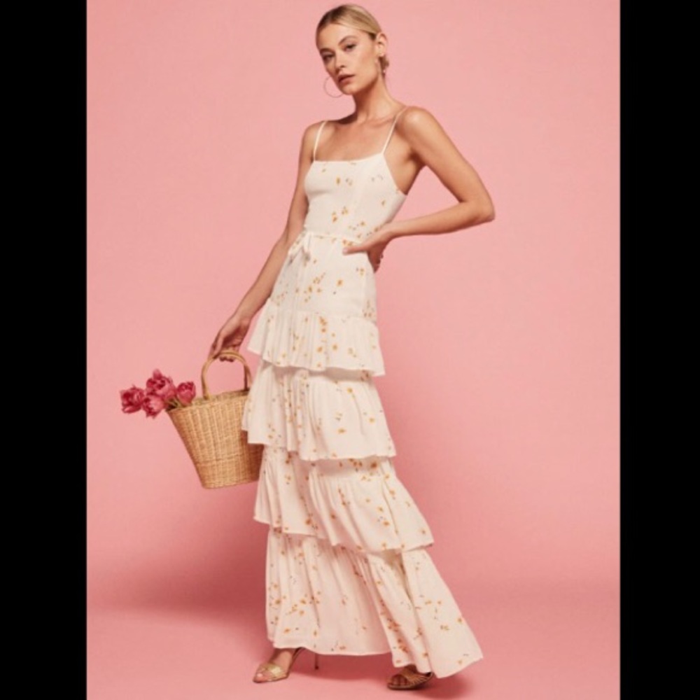 NWT Reformation Foxglove Dress